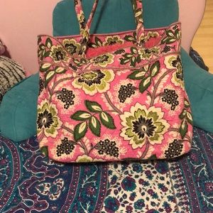Large Vera Bradley Tote Bag